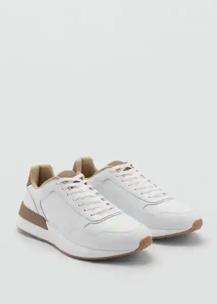 Tenis Rulenapa Blanco Talla 45 Hombre Mango