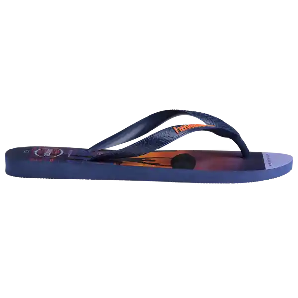 Sandalias Hype Marino/Naranja Begonia T. 46 4127920 Havaianas