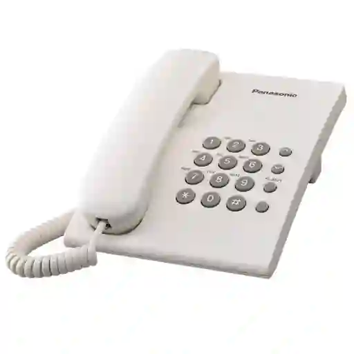 Panasonic Teléfono Blanco KXTS500LXW