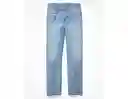 Jean Baggy Mujer Azul Regular Silueta Suelta 12 American Eagle