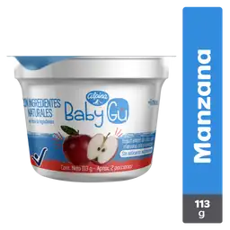 Baby Gu Yogurt Natural Manzana