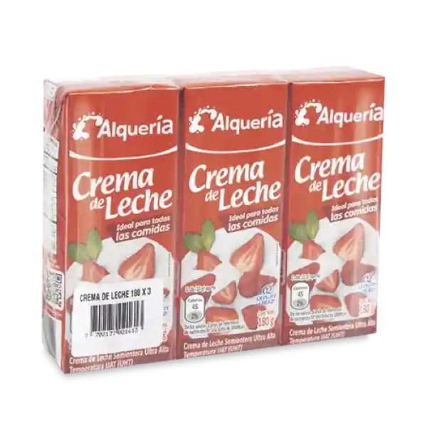 Alqueria Crema de Leche Tetra