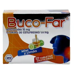 Buco-Far Miel Limón (10 mg/ 1.4 mg)