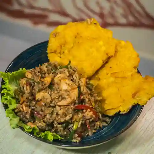 Arroz Chaufa de Camarón