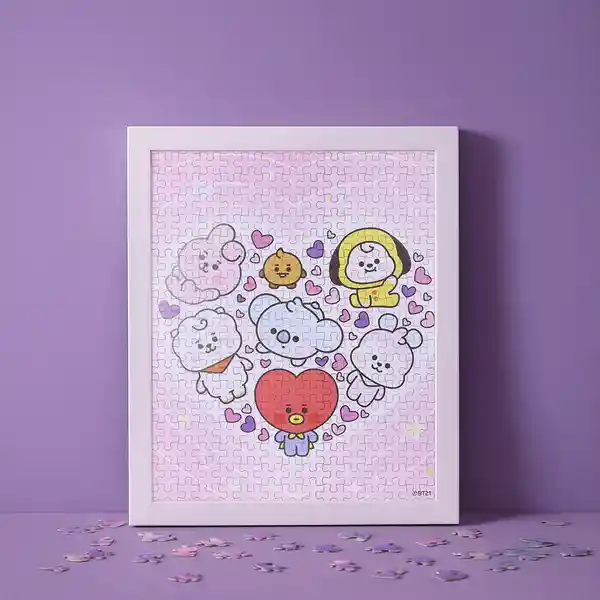 Rompecabezas Enmarcado Serie Bt21 Miniso