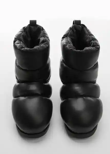 Botas Snowy Negro Talla 40 Mujer Mango