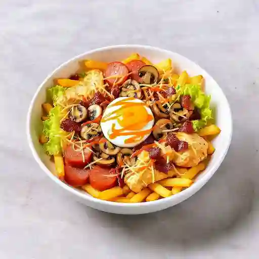 Salchipapa Especial