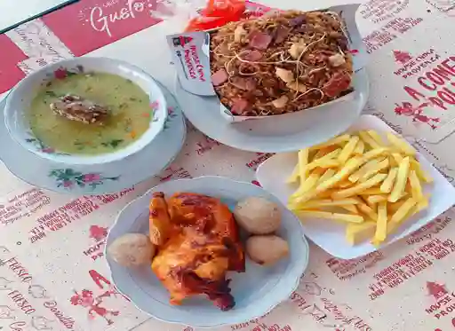 1/2 Combo Mega Familiar Asado