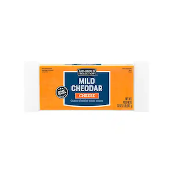 Members Selection Queso  en Barra Cheddar Suave