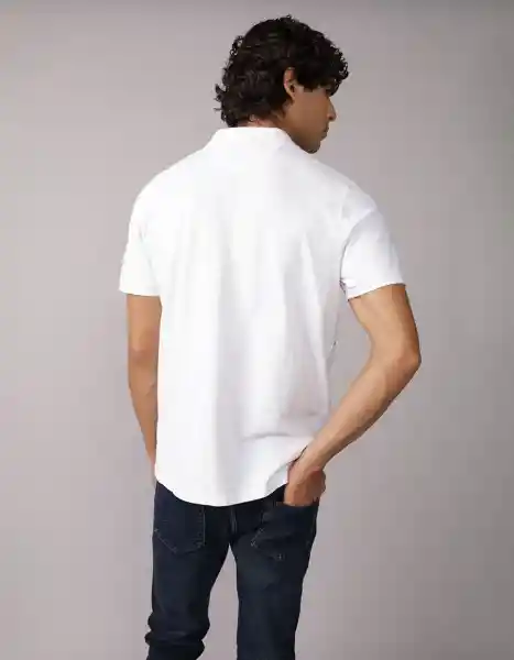 Polo Hombre Blanco Talla X-Large 4570100 American Eagle
