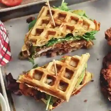 Waffle de Pavo