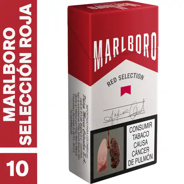 Marlboro Red Selection​ x 10 Cigarrillos