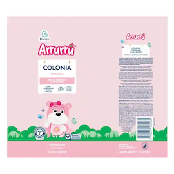 Arruru Colonia Original Para Bebé