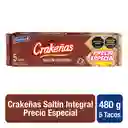 Crakeñas Saltin Integral Taco 6pack