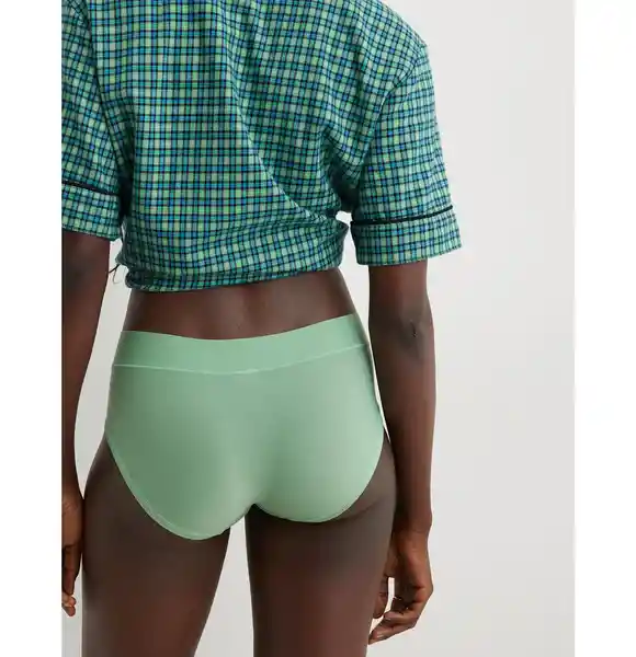 Panti Aerie Mujer Color Verde Talla Large American Eagle