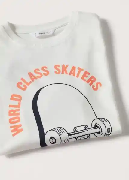 Camiseta Skating Off White Talla 10 Niños Mango