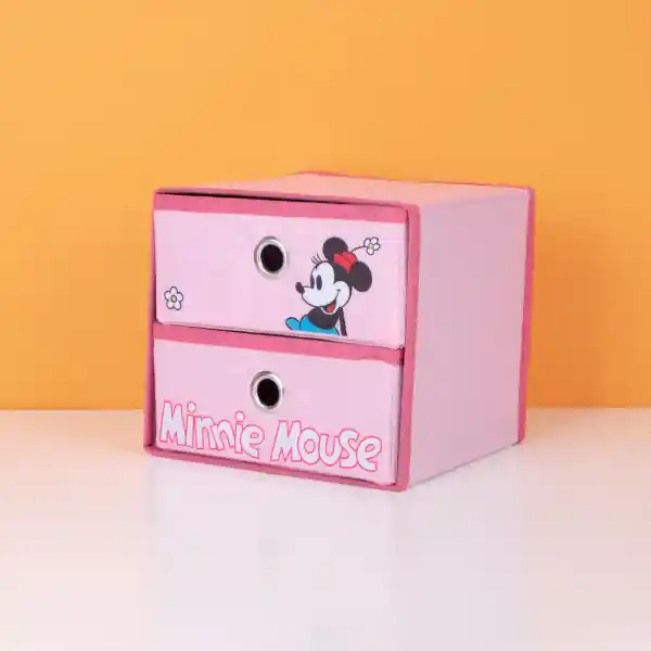 Organizador de Tela Colección Mickey Mouse Minnie Rosa Miniso