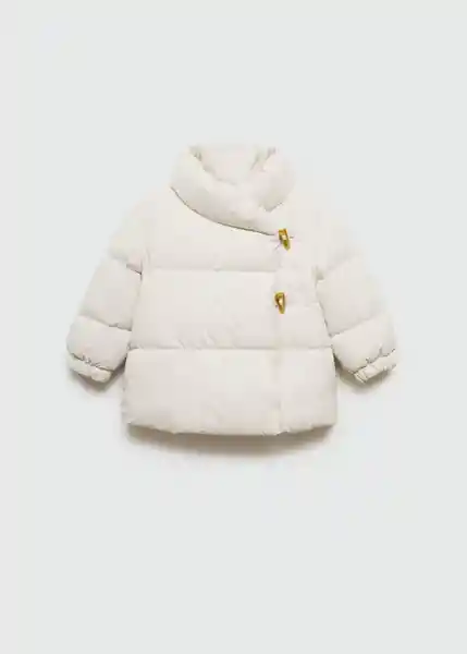 Abrigo Anorak Diana Crudo Talla 67 Niñas Mango