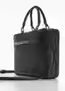 Bolso M Brasilia Negro Talla 99 Hombre Mango