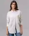 Camisa Mujer Beige Mani Claro Talla L 42358 Rifle