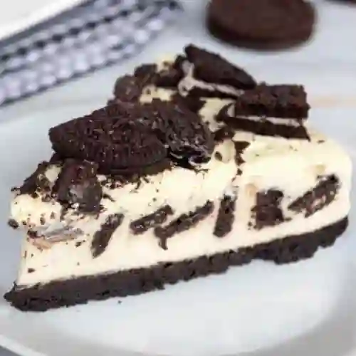 Porción de Cheesecake de Oreo