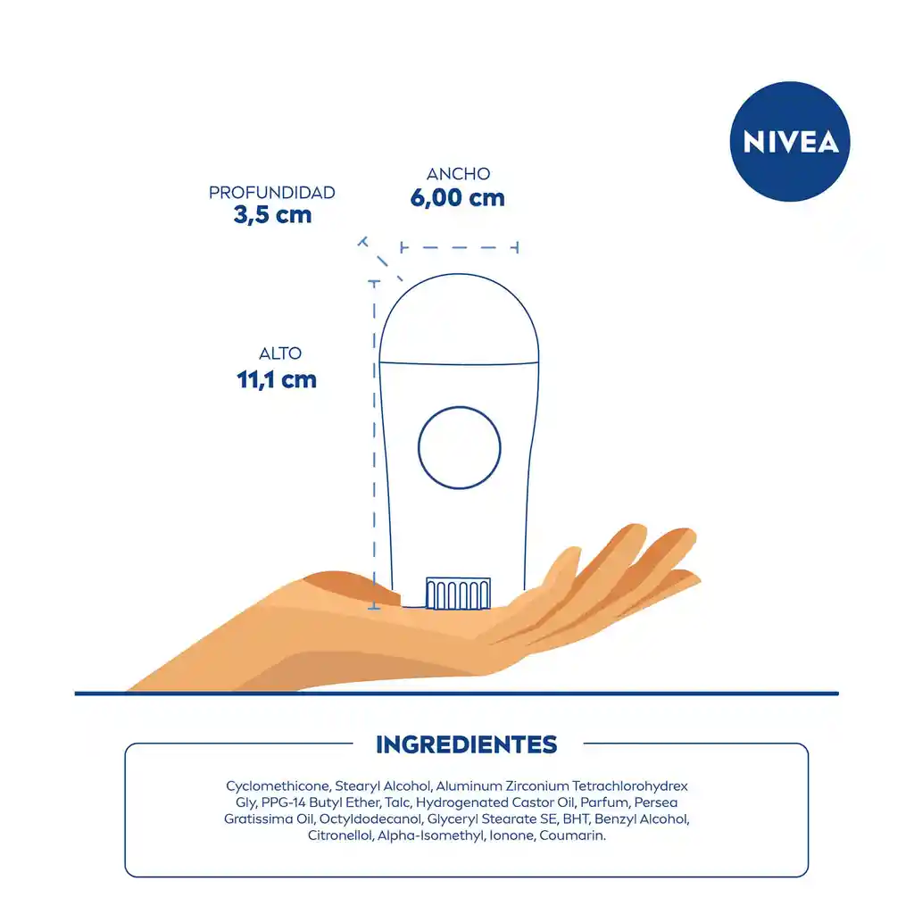 Nivea Double Effect Desodorante Mujer Violet Senses Barra