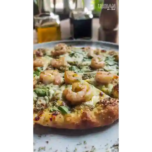 Pizza Mediana Camarón