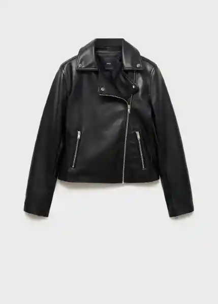 Chaqueta Liz Negro Talla L Mujer Mango