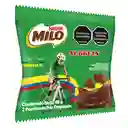 Milo Trozos con Malta Cubiertos Sabor Chocolate