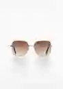 Gafas de Sol Dakota Oro Talla 99 Mujer Mango