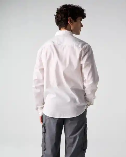 Camisa Hombre Crudo Talla XL 812G507_CRU110606