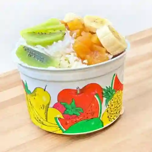 Ensalada de Frutas + Helado