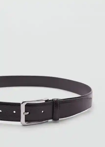 Cinturón Tumbled Marrón Talla 91 Hombre Mango