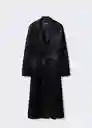 Gabardina Trench Gatsby Negro Talla S Mujer Mango