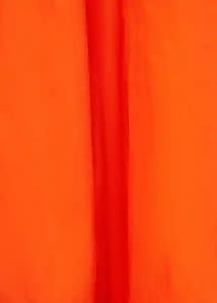 Vestido Luigi Naranja Talla S Mujer Mango
