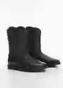 Botas Daila Negro Talla 38 Niña Mango