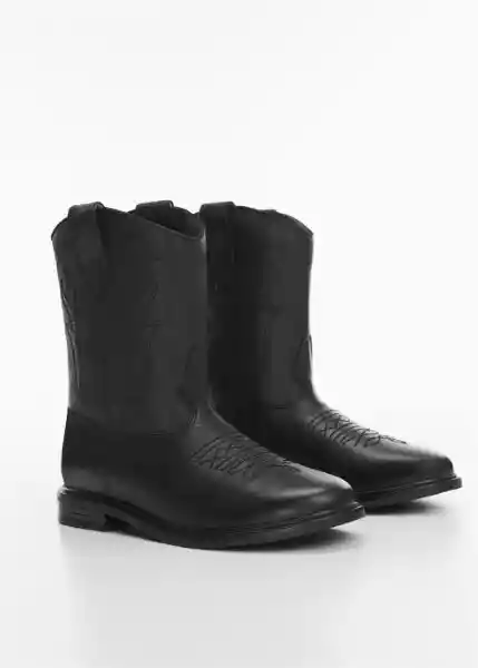 Botas Daila Negro Talla 38 Niña Mango