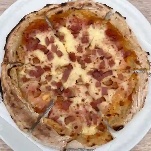 Pizza 1 ingrediente - tocineta