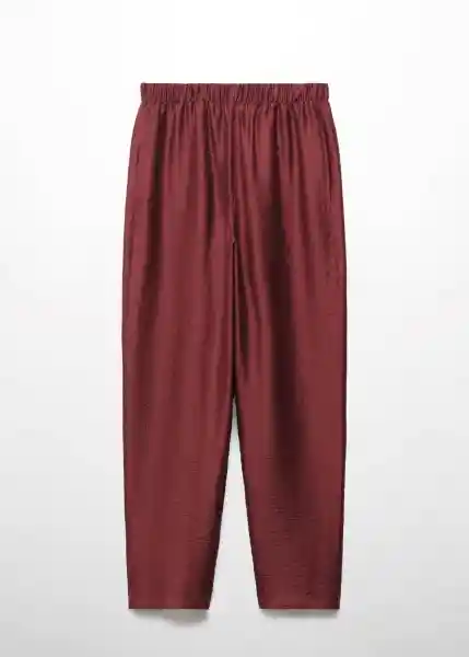 Pantalón Audrey-W Caldero Talla S Mujer Mango