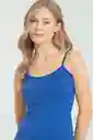 Top Penelope Color Azul Klain Talla XS Ragged
