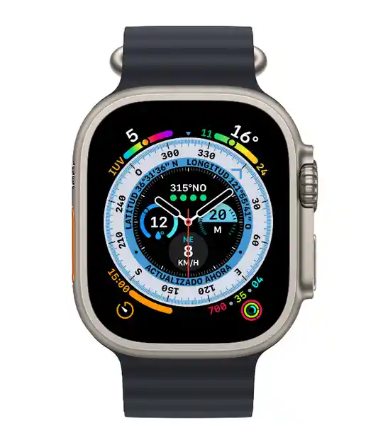 Apple Watch Ultra Gps + Cellular Correa Oceánica Medianoche 49 mm