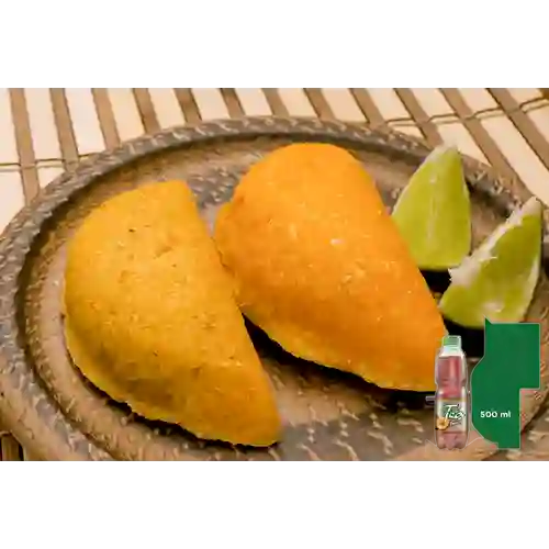 Combo Empanada Tolimense + Mr Tea Durazno 500 ml