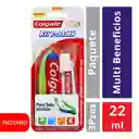 Kit de Higiene Oral Colgate Total 12 Portátil Crema Dental Clean Mint + Cepillo Flexible