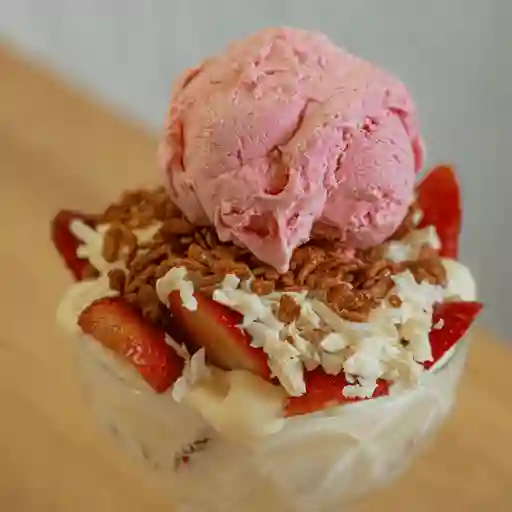 Happy fresas con crema