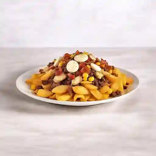 Salchipapa Mixta Familiar