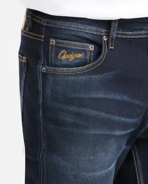 Jean Straight Fit Morrison Azul Dark Ultra 32 / 32 Chevignon
