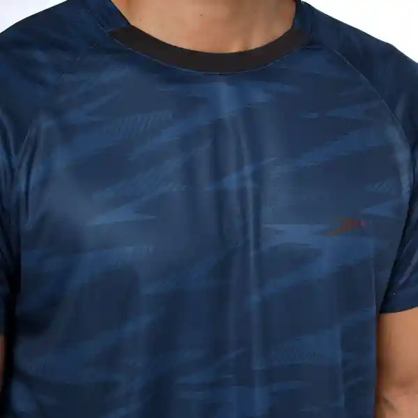 Camiseta Manga Corta Vanquisher Sport Hombre T. M Speedo