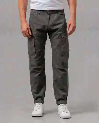 Pantalón Cargo Hombre Verde Ultraoscuro 34 RIFLE85532 Rifle