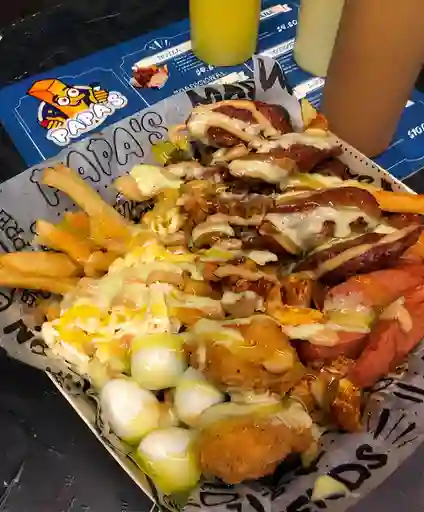 Papas Supercombinadas (2 O 3 Personas)