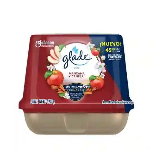 Glade Aromatizante Cube Manzana y Canela